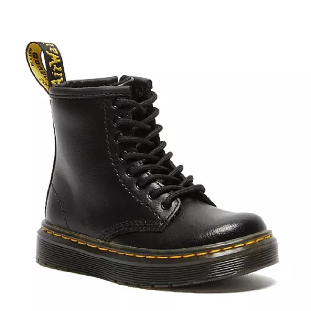 Dr. Martens Black Leather Boots Iconic Style